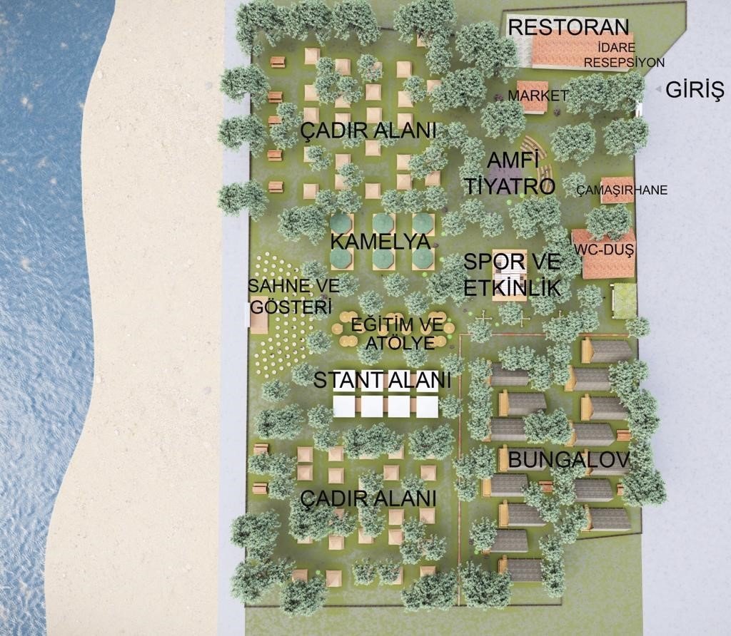 Başkan Ömer Günel Kampinova’daki çalışmaları yerinde inceledi