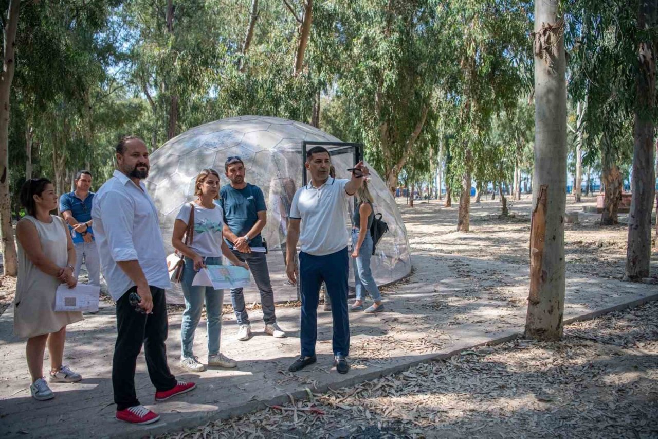 Başkan Ömer Günel Kampinova’daki çalışmaları yerinde inceledi