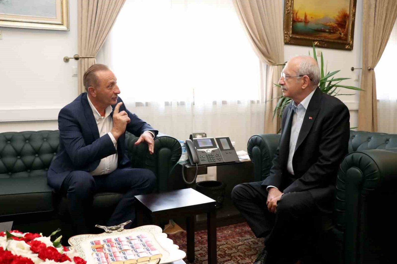 Başkan Atabay, CHP lideri Kılıçdaroğlu ile görüştü