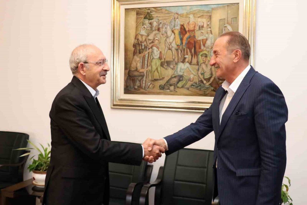 Başkan Atabay, CHP lideri Kılıçdaroğlu ile görüştü
