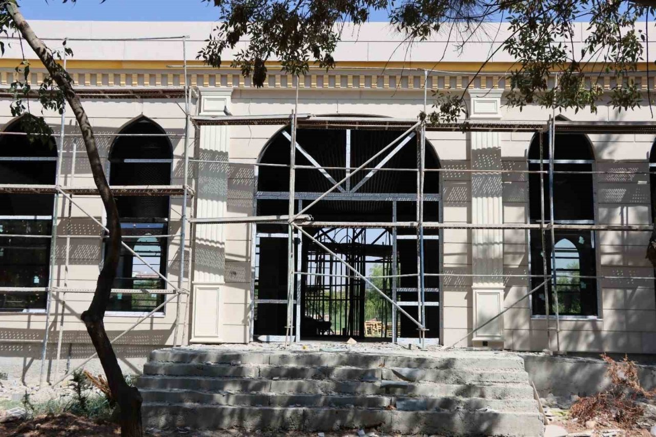 Gastronomi merkezi inşaatı hızla yükseliyor