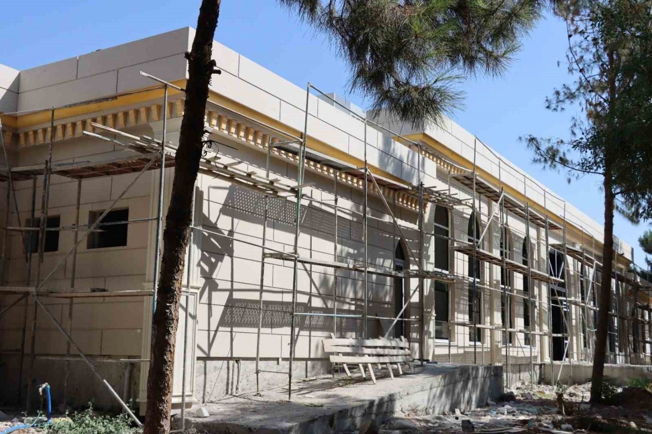 Gastronomi merkezi inşaatı hızla yükseliyor