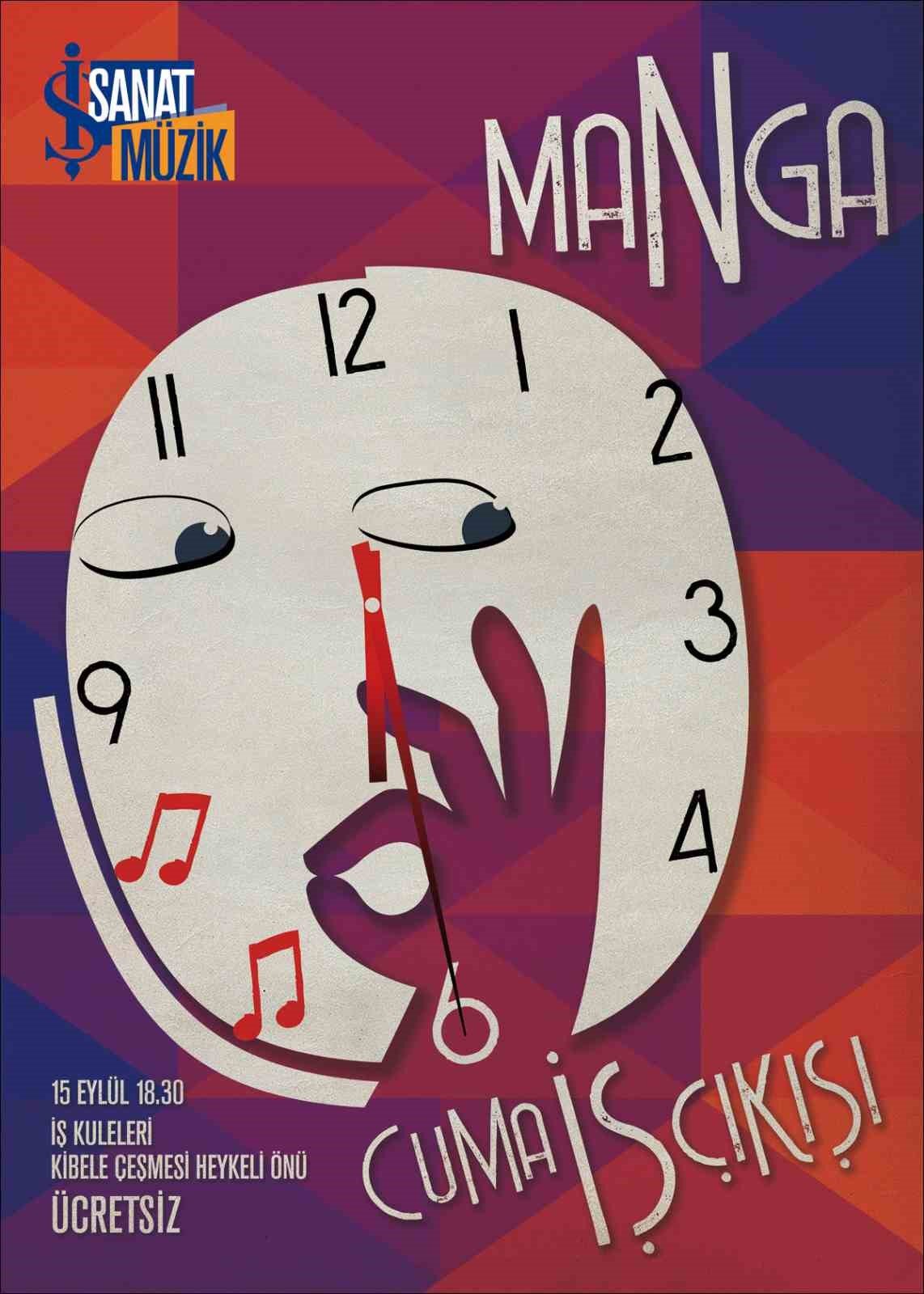 İş Sanat’ın “Cuma İş Çıkışı” konserleri MaNga ile başlıyor