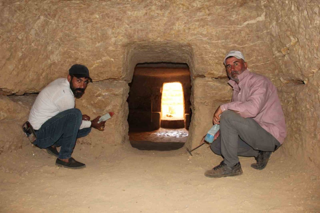 Kaçak kazı ihbarıyla bulundu