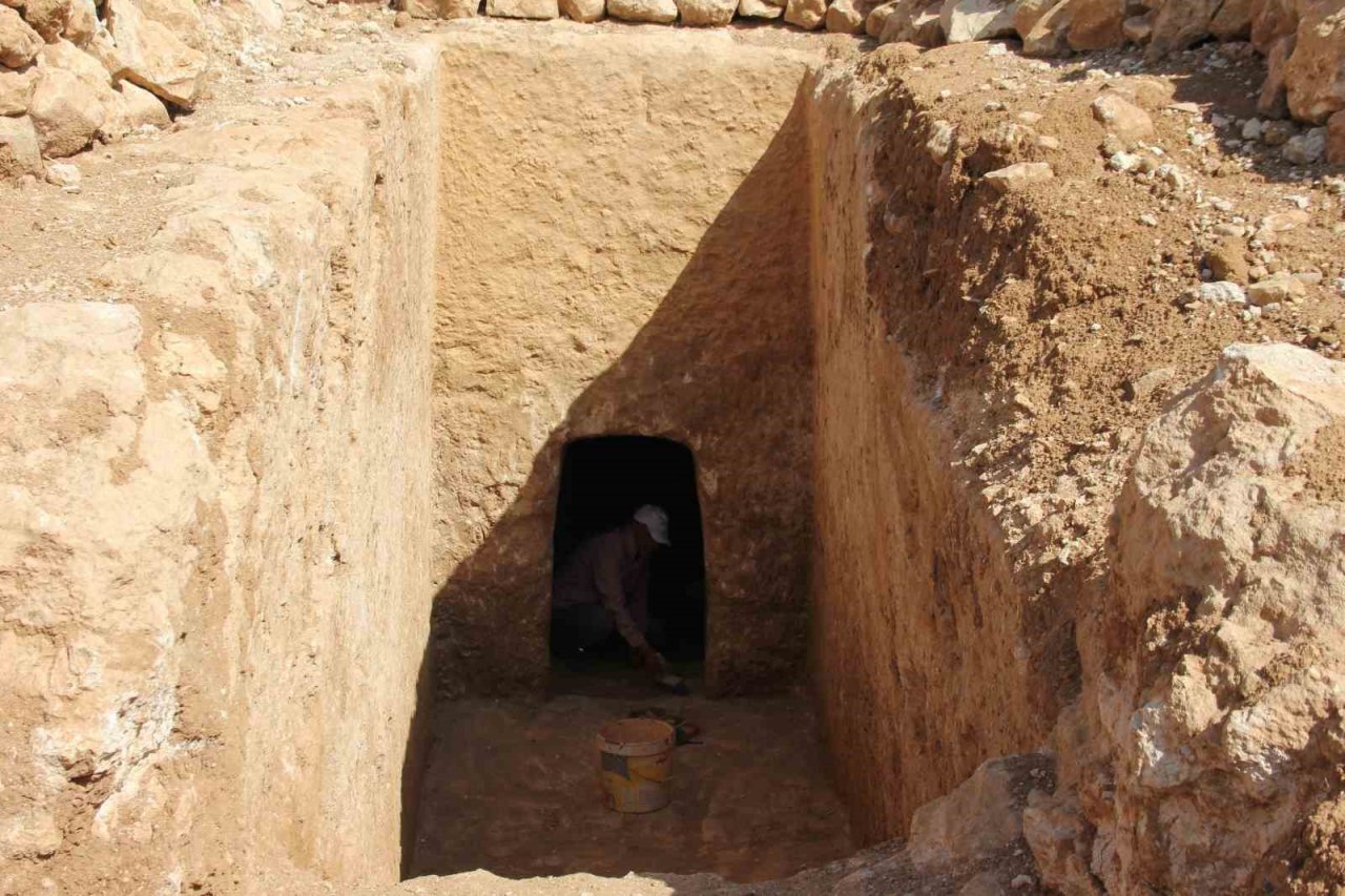 Kaçak kazı ihbarıyla bulundu