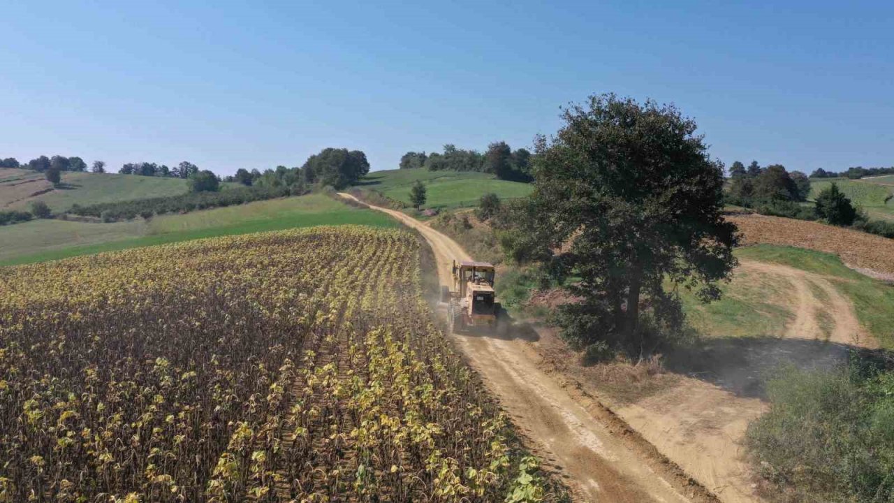 Kırsaldan tarım arazilerine rahat ulaşım