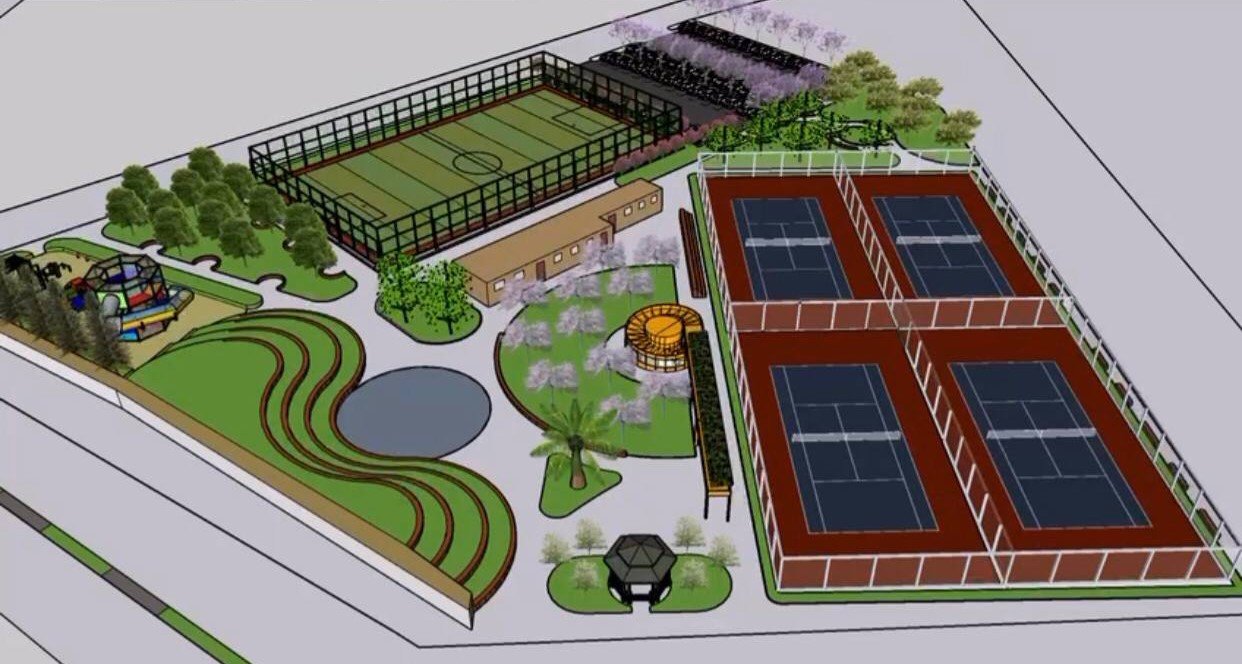 Kozan’da 10 bin metrekarelik spor kompleksi inşa ediliyor