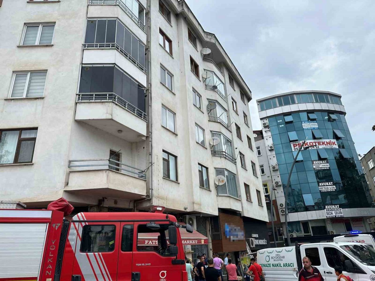 Ordu’da asansör boşluğuna düşen emekli öğretmen hayatını kaybetti