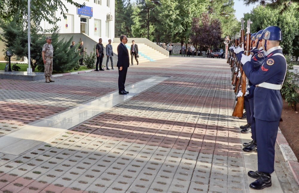 Siirt Valisi Kızılkaya, İl jandarma komutanından brifing aldı