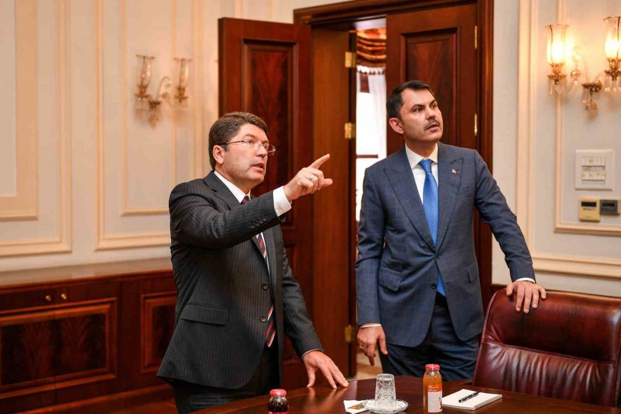 TBMM Çevre Komisyonu Başkanı Kurum’dan Bakan Tunç’a ziyaret