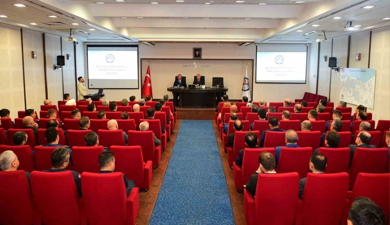 Yeni eğitim öğretim dönemi öncesi okulların güvenliği için toplandılar