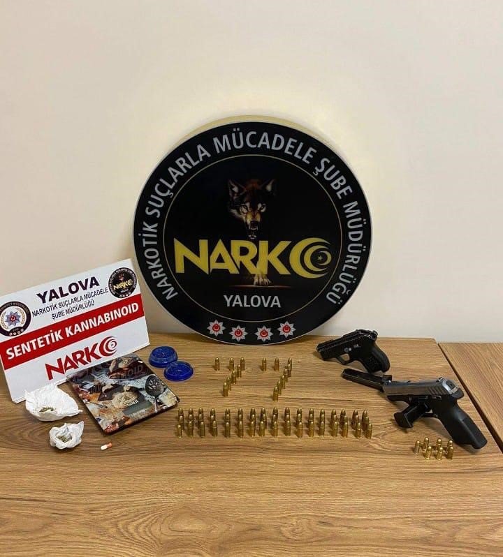 Yalova’da uyuşturucu operasyonu: 10 gözaltı