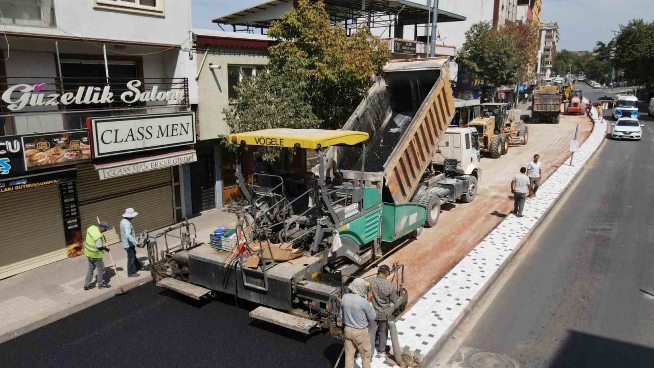 Teyyareci Mehmet Ali Caddesi yenilendi