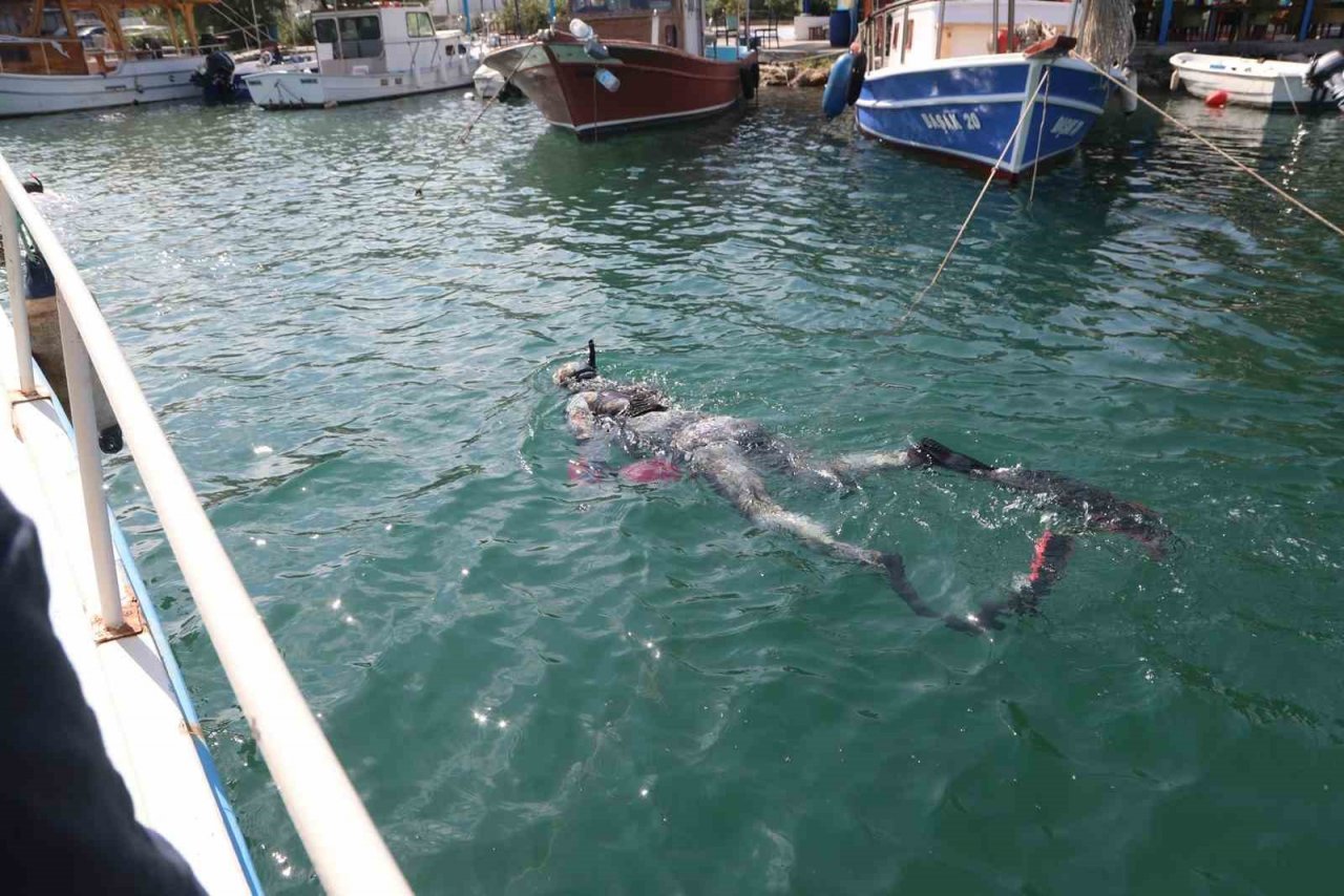 Bodrum’da 10 mahallede 2 bin 283 kilo atık çıktı