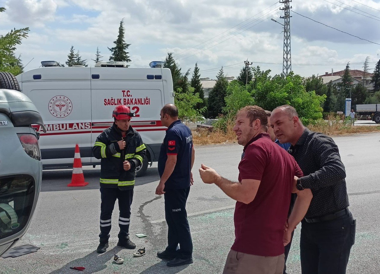 Amasya’da trafik kazası: 1 ölü, 8 yaralı