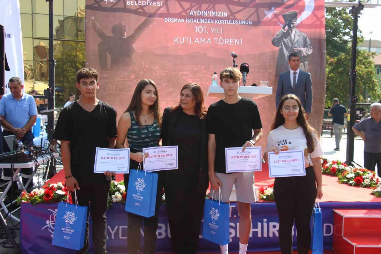 Aydın’ın düşman işgalinden kurtuluşunun 101. yıldönümü kutlandı