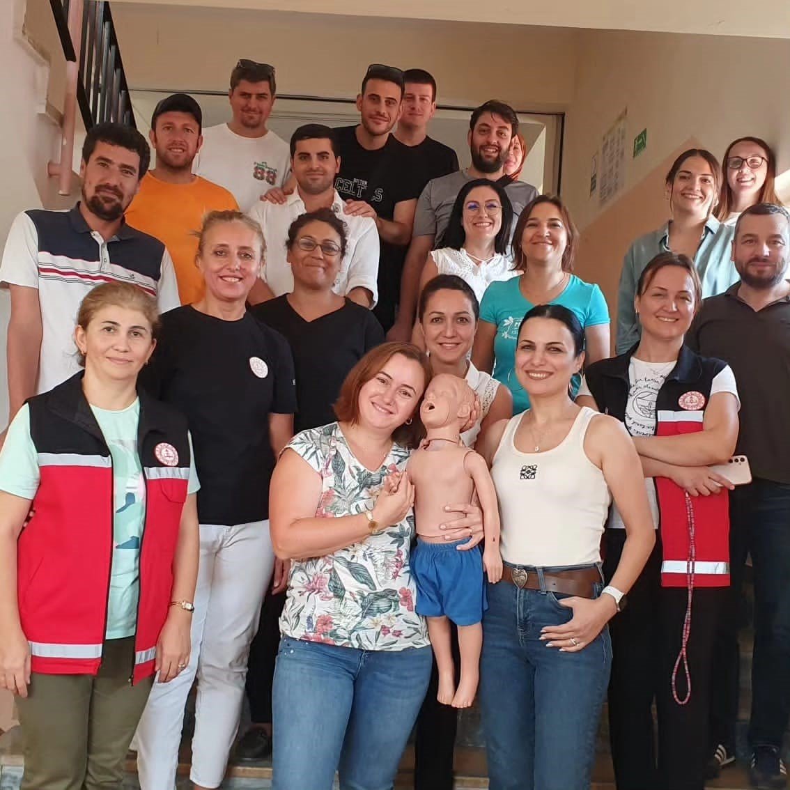 Bigadiçli öğretmenler yeni yıla ilkyardım eğitimiyle başladı