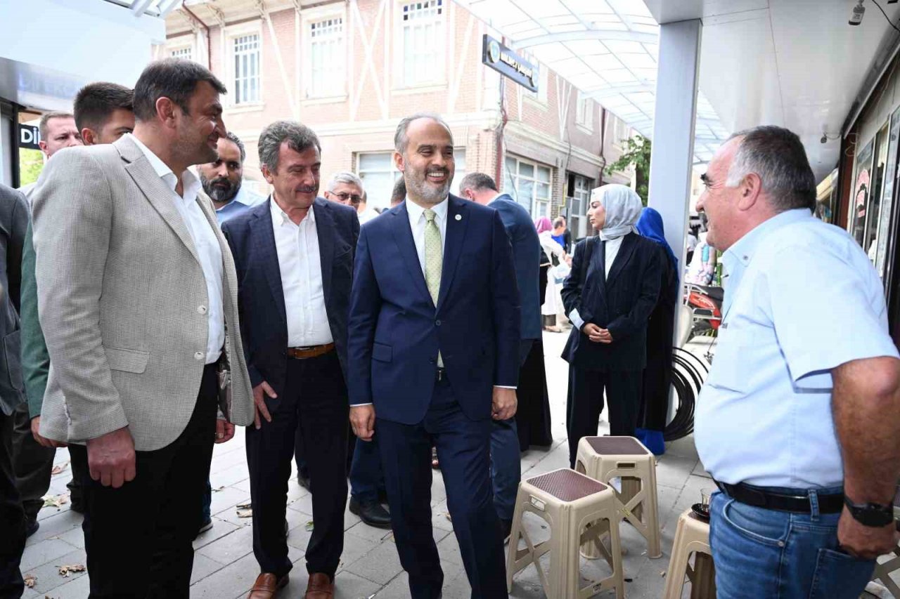 Yenişehir tarihi Balıbey Çarşısı’na estetik çatı