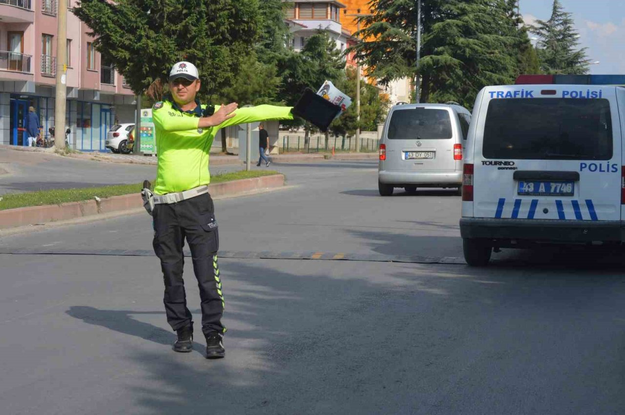 Tavşanlı’da güvenli sürüş için bilgilendirmeler yapıldı