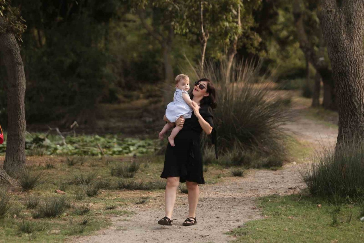 Karacabey longoz ormanları sonbaharda da güzel