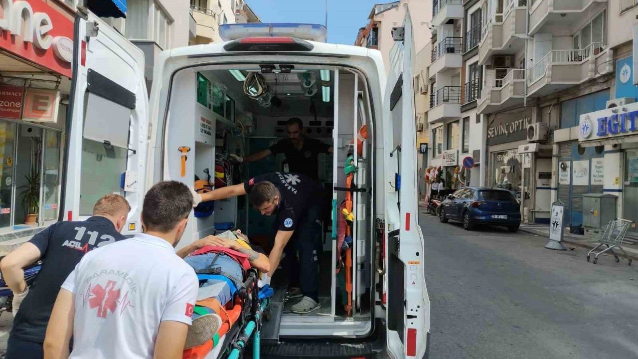 Erdek’te trafik kazasında 2 kişi yaralandı