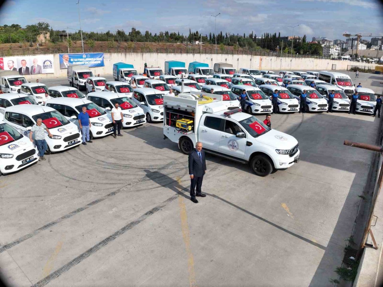Gebze Belediyesi’nin filosu büyüyor