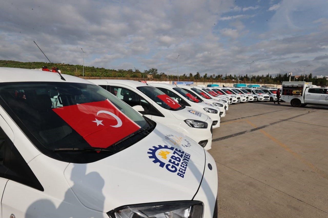 Gebze Belediyesi’nin filosu büyüyor