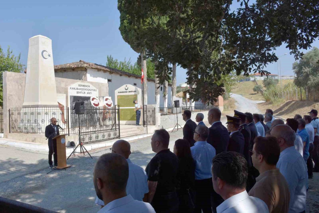 Germencik’in kurtuluşun 101. yılı kutlandı