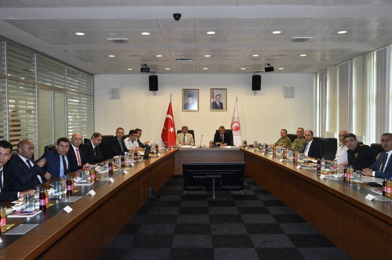 Kapıkule’de sınır güvenliği toplantısı