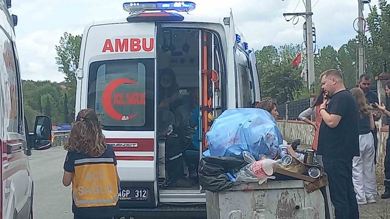 Lastik ayrıştırma makinesi arızalandı: 13 işçi dumandan etkilendi