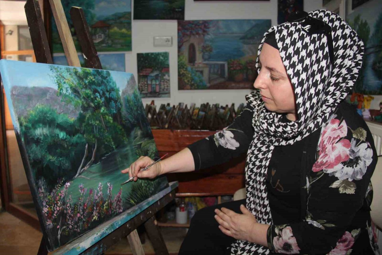 Doktor tavsiyesi ile meslek sahibi oldu