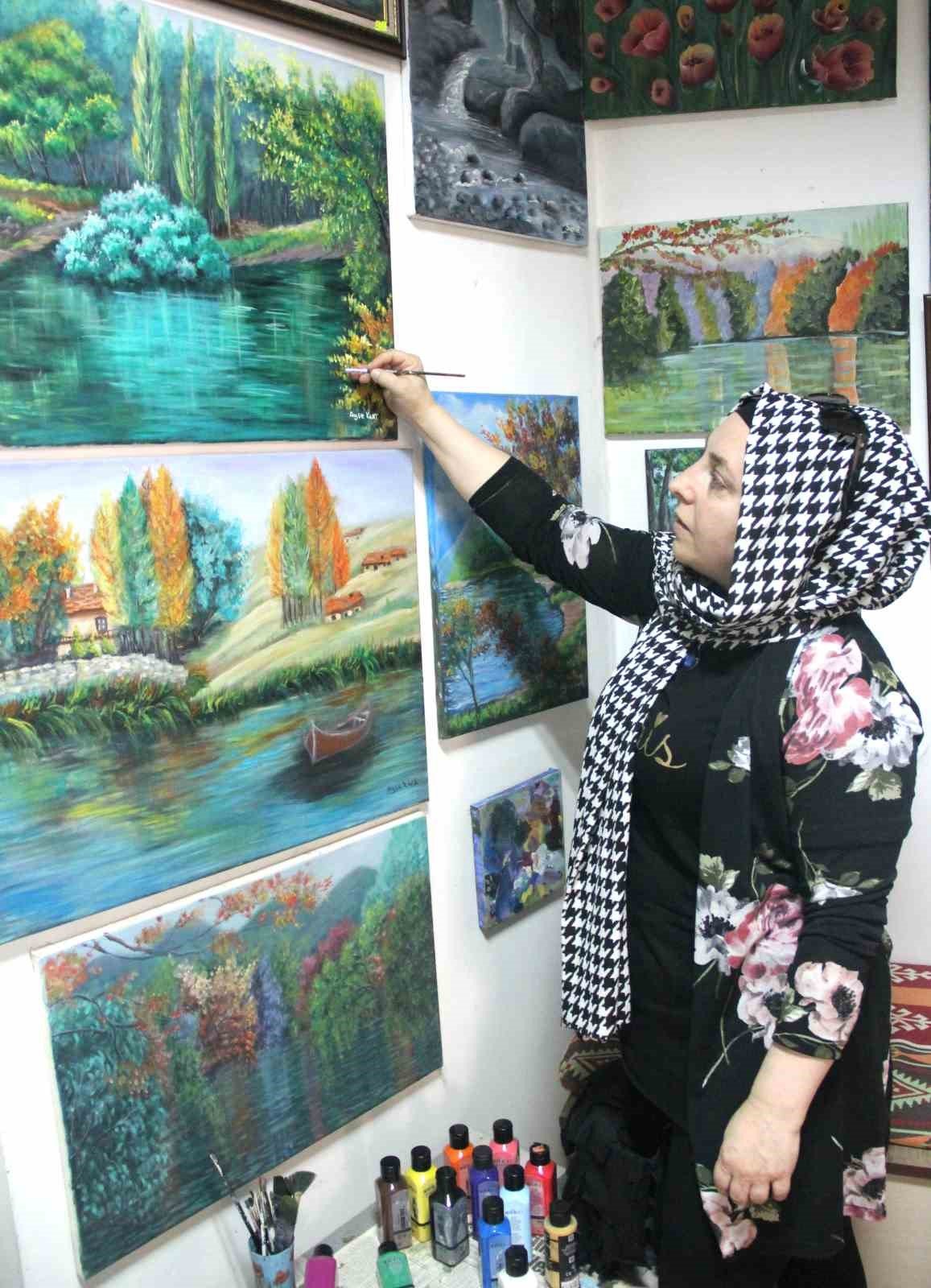 Doktor tavsiyesi ile meslek sahibi oldu