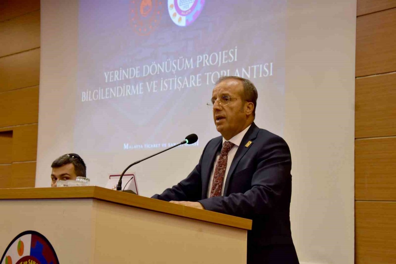 Malatya TSO’da “Yerinde Dönüşüm” toplantısı