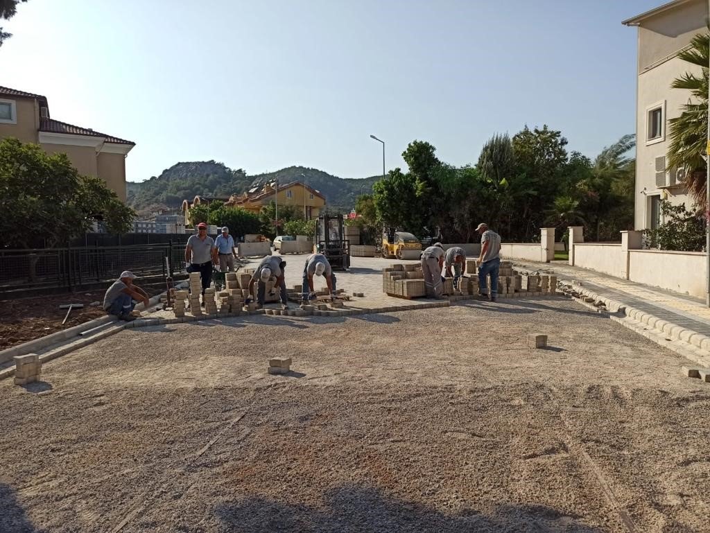 Marmaris Armutalan yolları yenileniyor