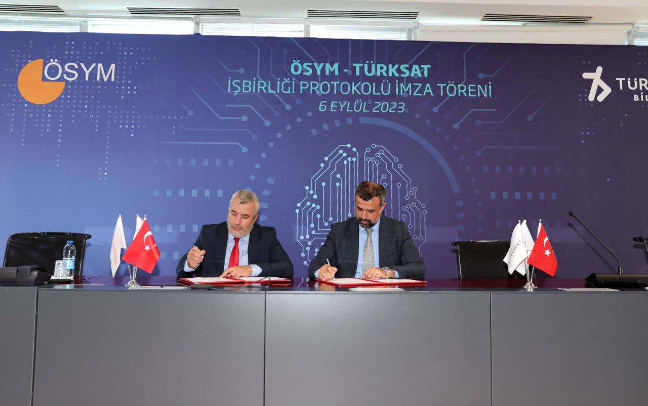 ÖSYM ile TÜRKSAT arasında iş birliği protokolü imzalandı