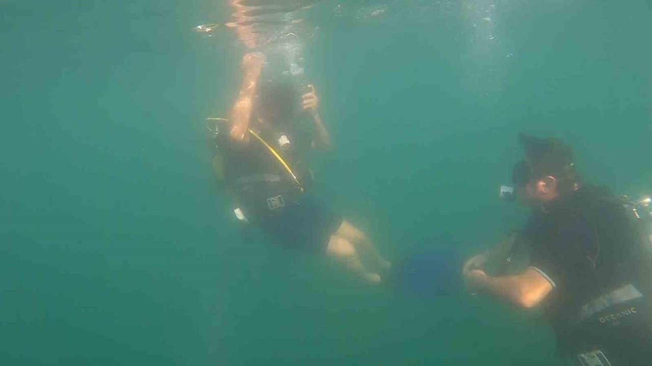 Lise öğrencileri aldıkları dalgıç eğitimiyle gelecekte iş imkânı yakalıyor