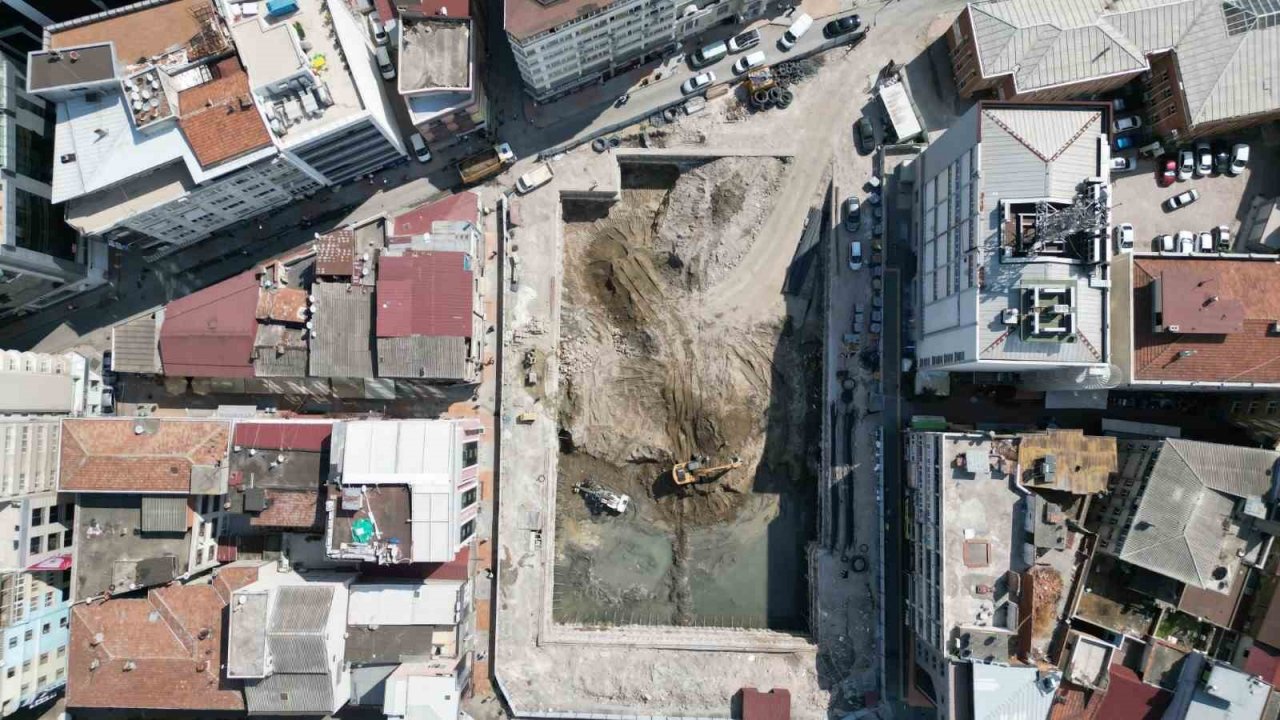 Samsun’a yeni otopark ve yeni meydan