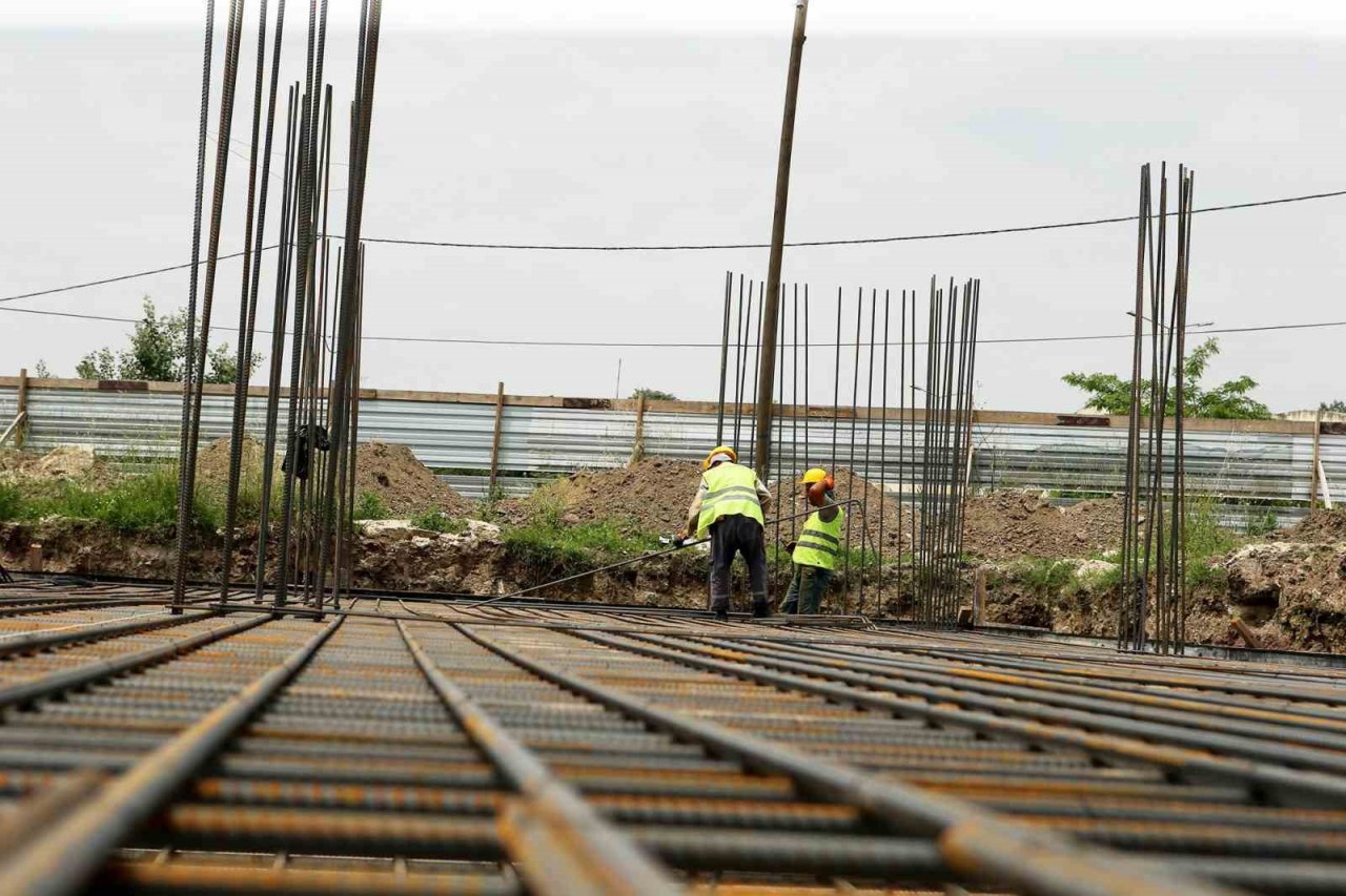 Şehrin en büyük afet merkezi yükseliyor