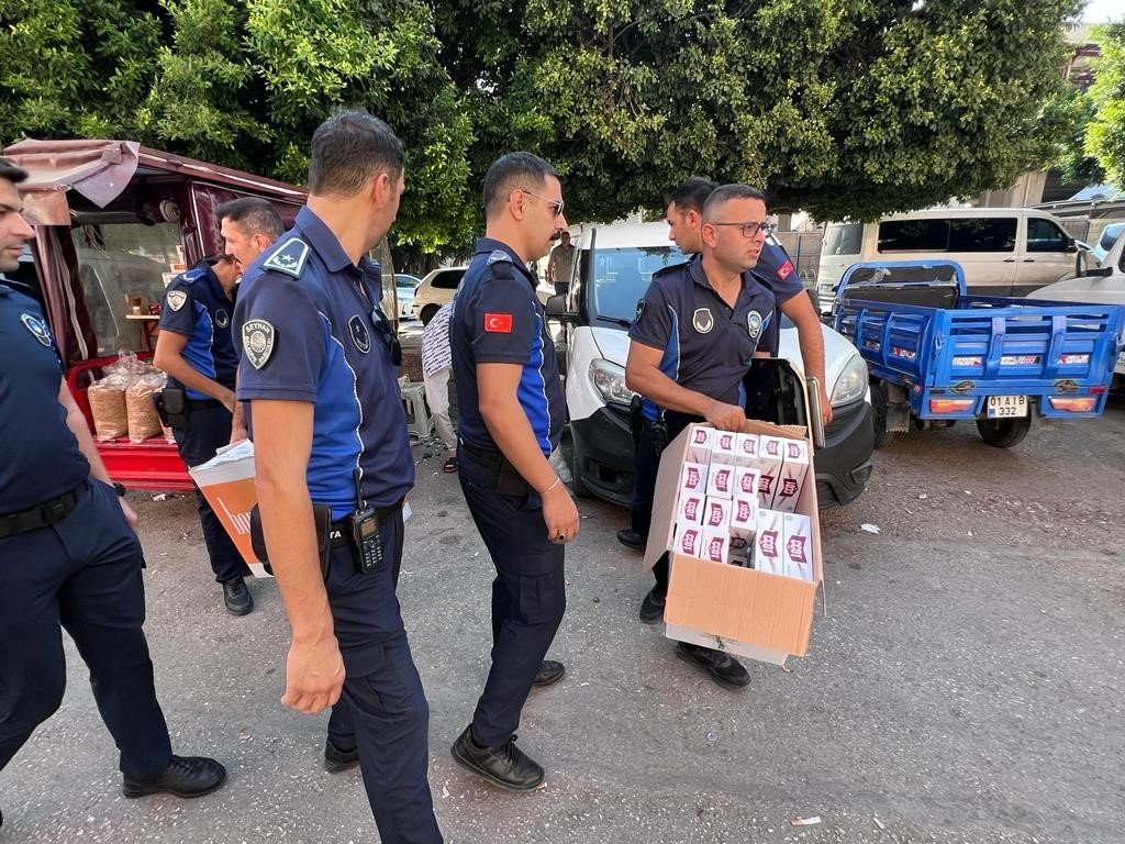 Seyhan zabıtasından sıkı denetim