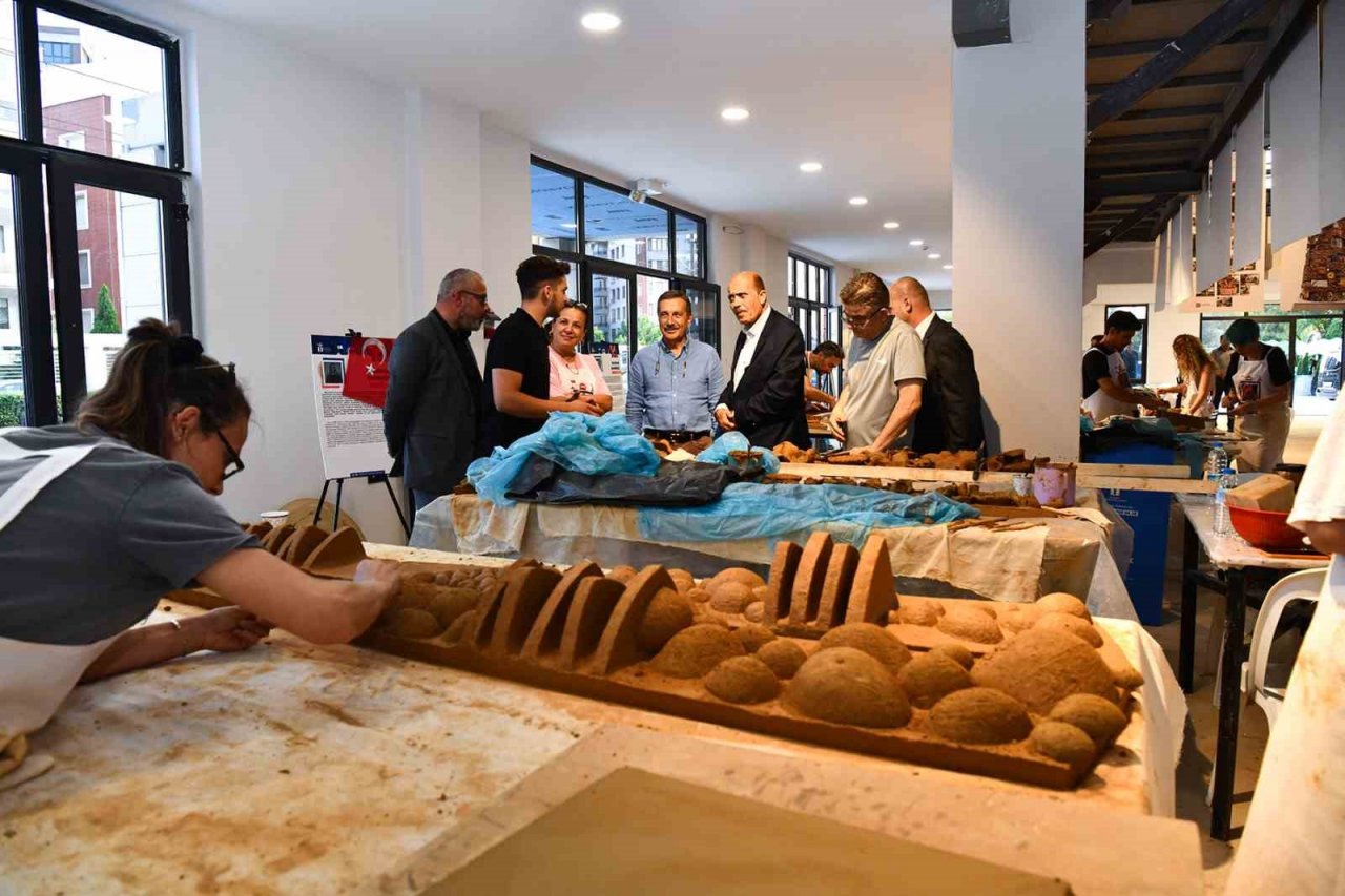 Filistin heyeti Tepebaşı’na hayran kaldı