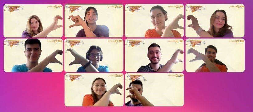 Gençler, Generation BSH’nin 12’nci buluşmasında kariyerlerine ilk adımı attı