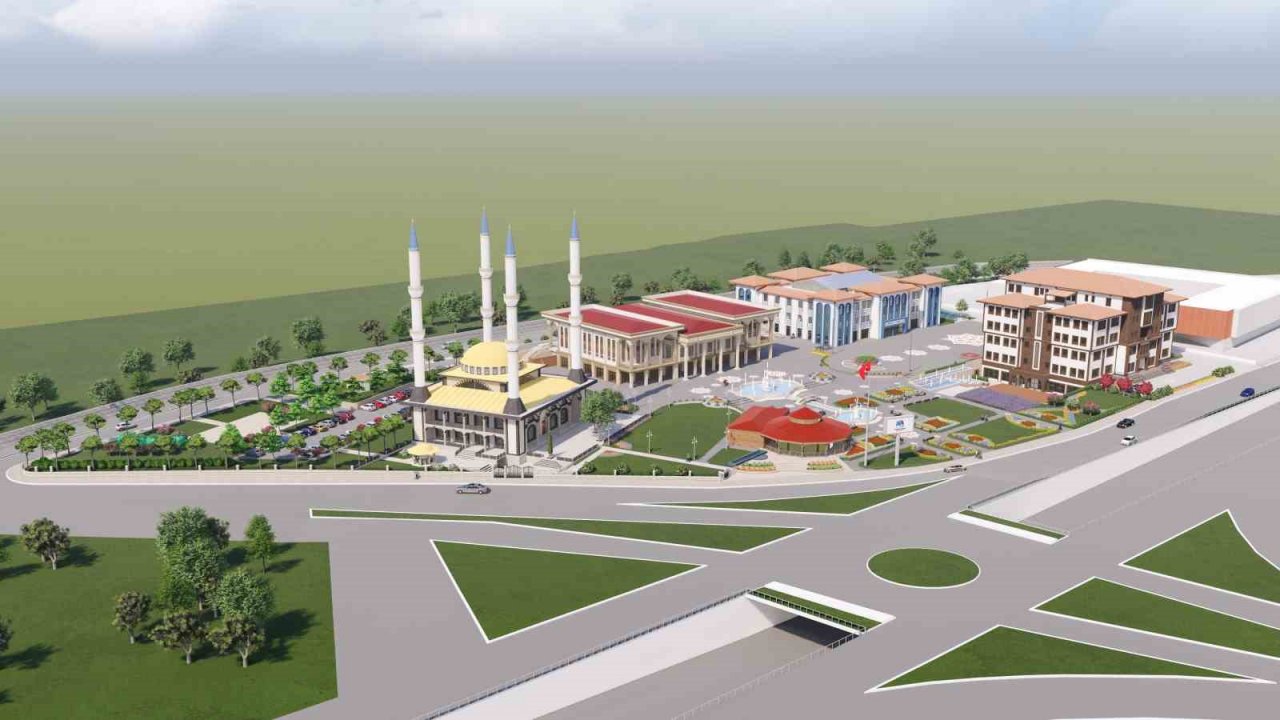 Yunusemre’nin ’100. Yıl Meydanı’ projesi inşaatı devam ediyor