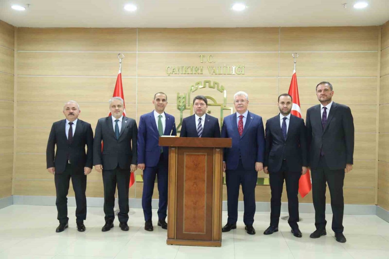 Adalet Bakanı Yılmaz Tunç Çankırı’da