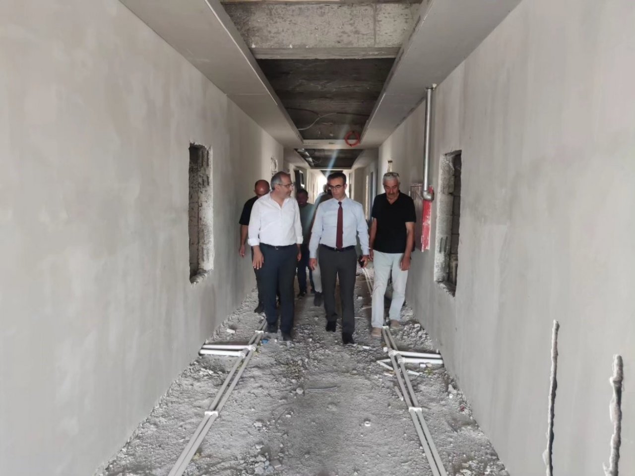 Ağrı Gençlik ve Spor İl Müdürü Din, Doğubayazıt’taki yatırımları inceledi