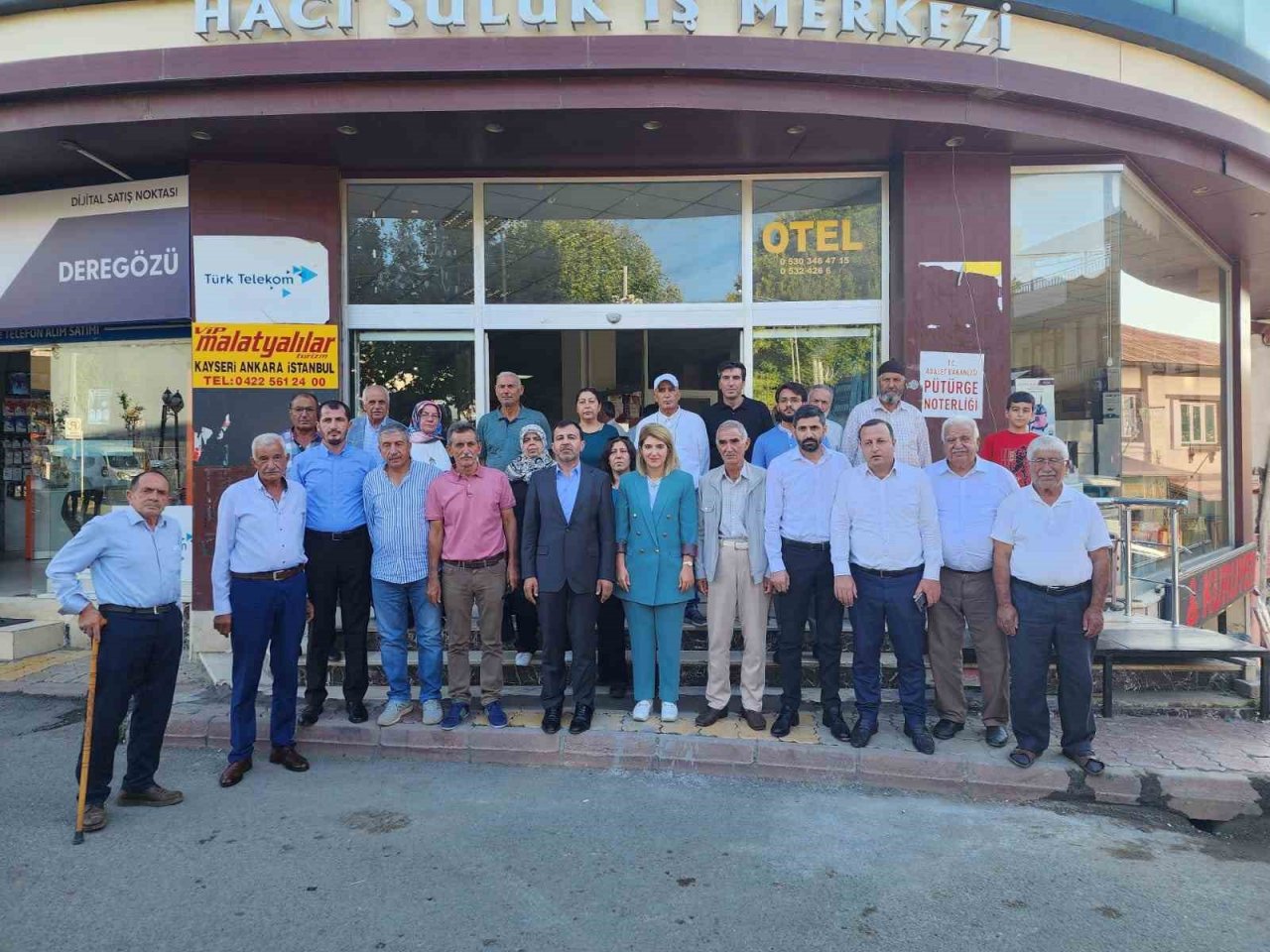 AK Parti Milletvekili Ölmeztoprak, Pütürge ilçesindeki yatırımları inceledi