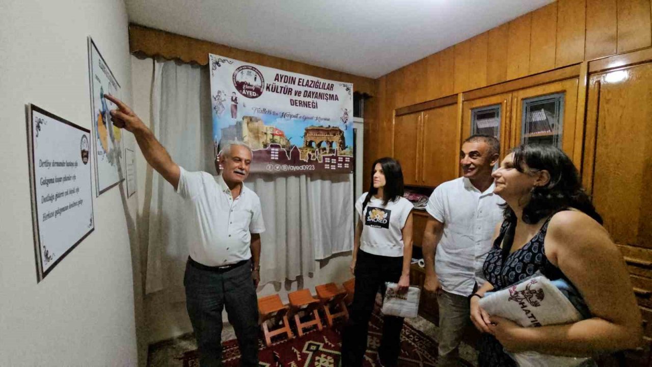 Avrupalı akademisyenler Aydın’da Elazığ kültürünü öğrendi