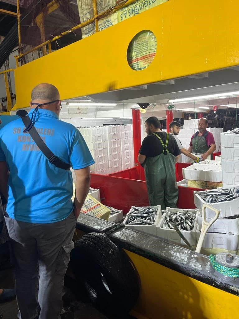 Balık avı sezonu ile birlikte gırgır teknelerinde denetimler de başladı