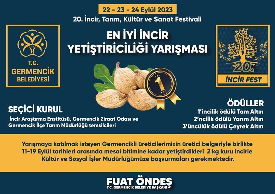 Germencik’te “İncir Yarışması” başvuruları başladı