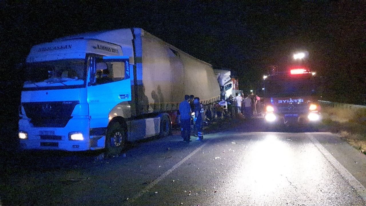 Çorum’da tır kazası: 1 ölü