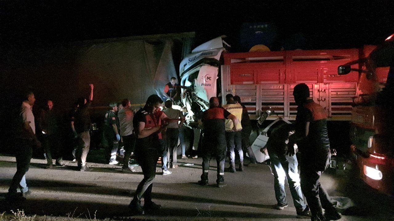 Çorum’da tır kazası: 1 ölü